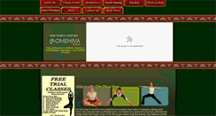 Desktop Screenshot of omshivayoga.com